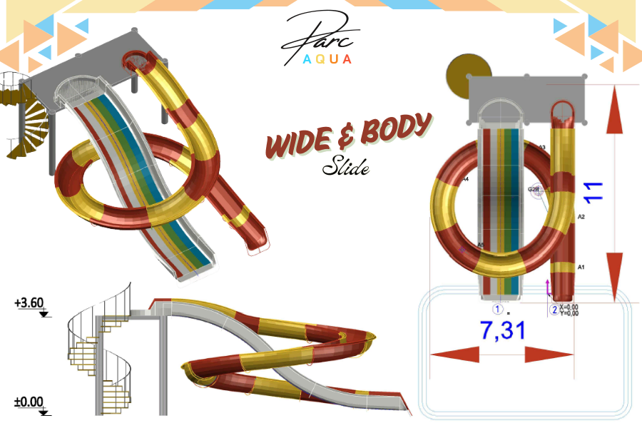 en çok tercih edilen ikili su kaydırağı