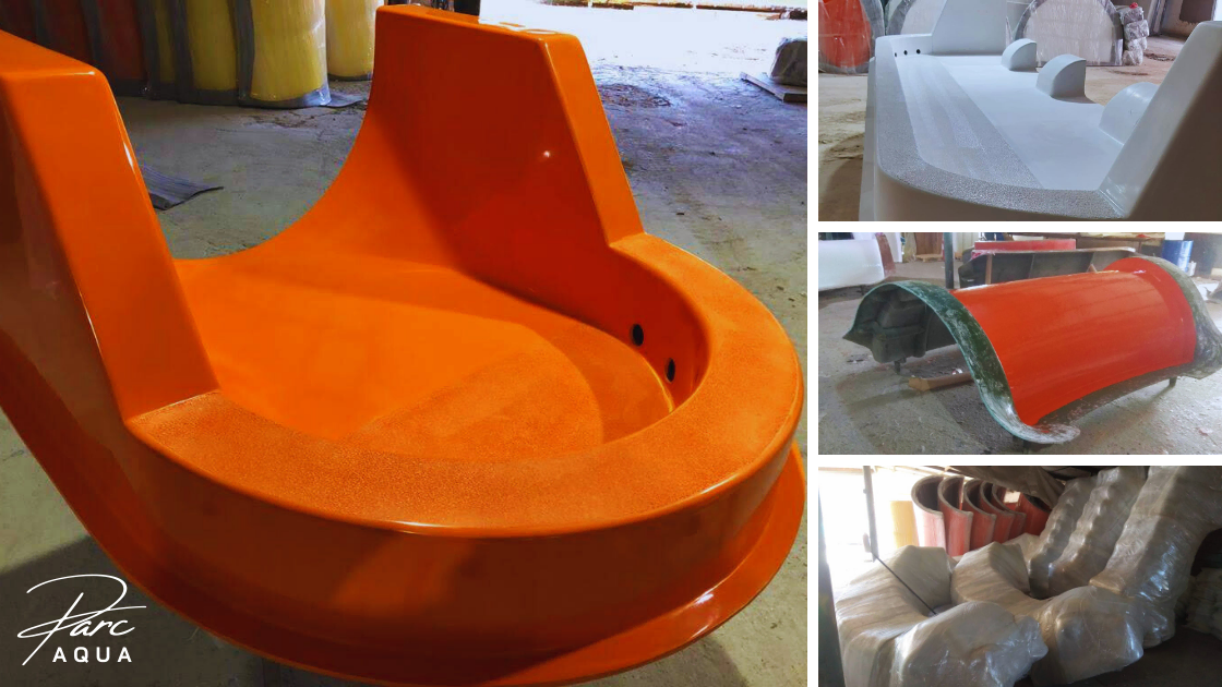 How Water Slide Is Made — Manufacturing Steps (RTM) water slide manufacturing steps — RTM production process by ParcAqua