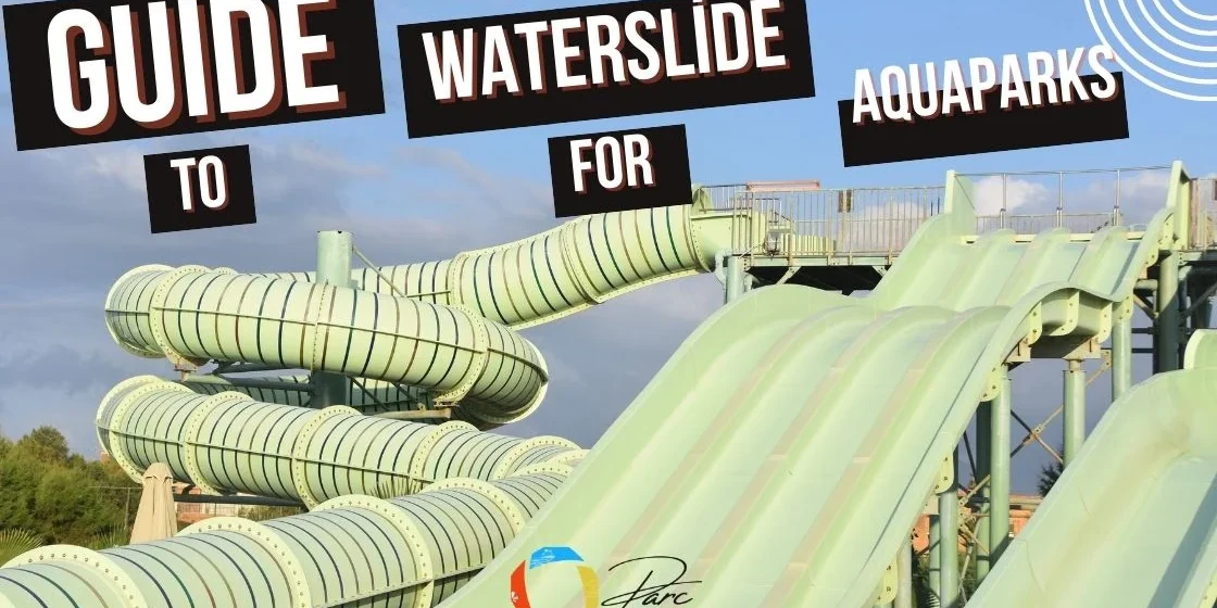 Parc Aqua Su Kaydırağı Rehberi: Aquapark Projeleri İçin Kapsamlı Kılavuz Parc Aqua su kaydırağı rehber kapağı; çoklu kapalı tüp kaydıraklar, açık hız pistleri ve fiberglas aquapark ekipmanları ile dolu görsel tasarım