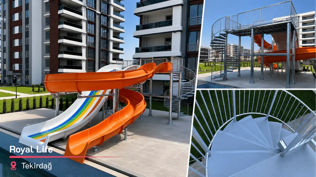 Children water play and aquatower project in Türkiye