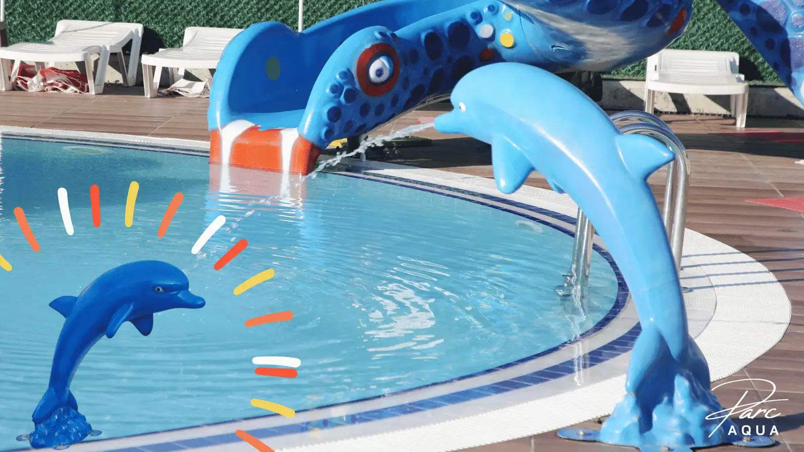 Dolphin fountain application image