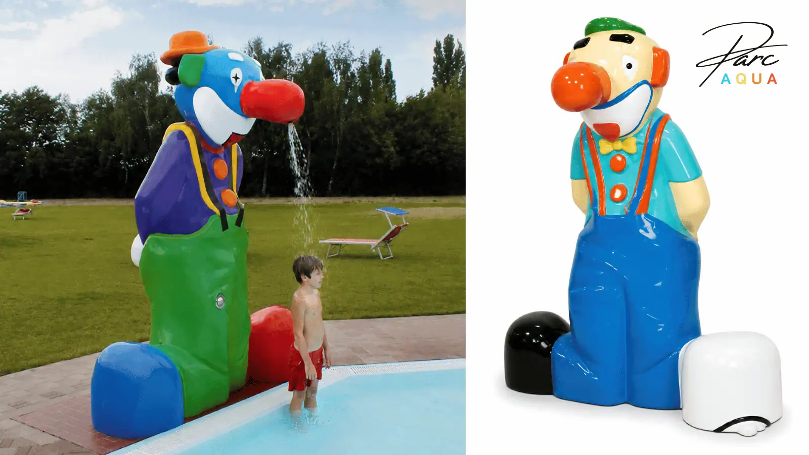 Clown shower application image